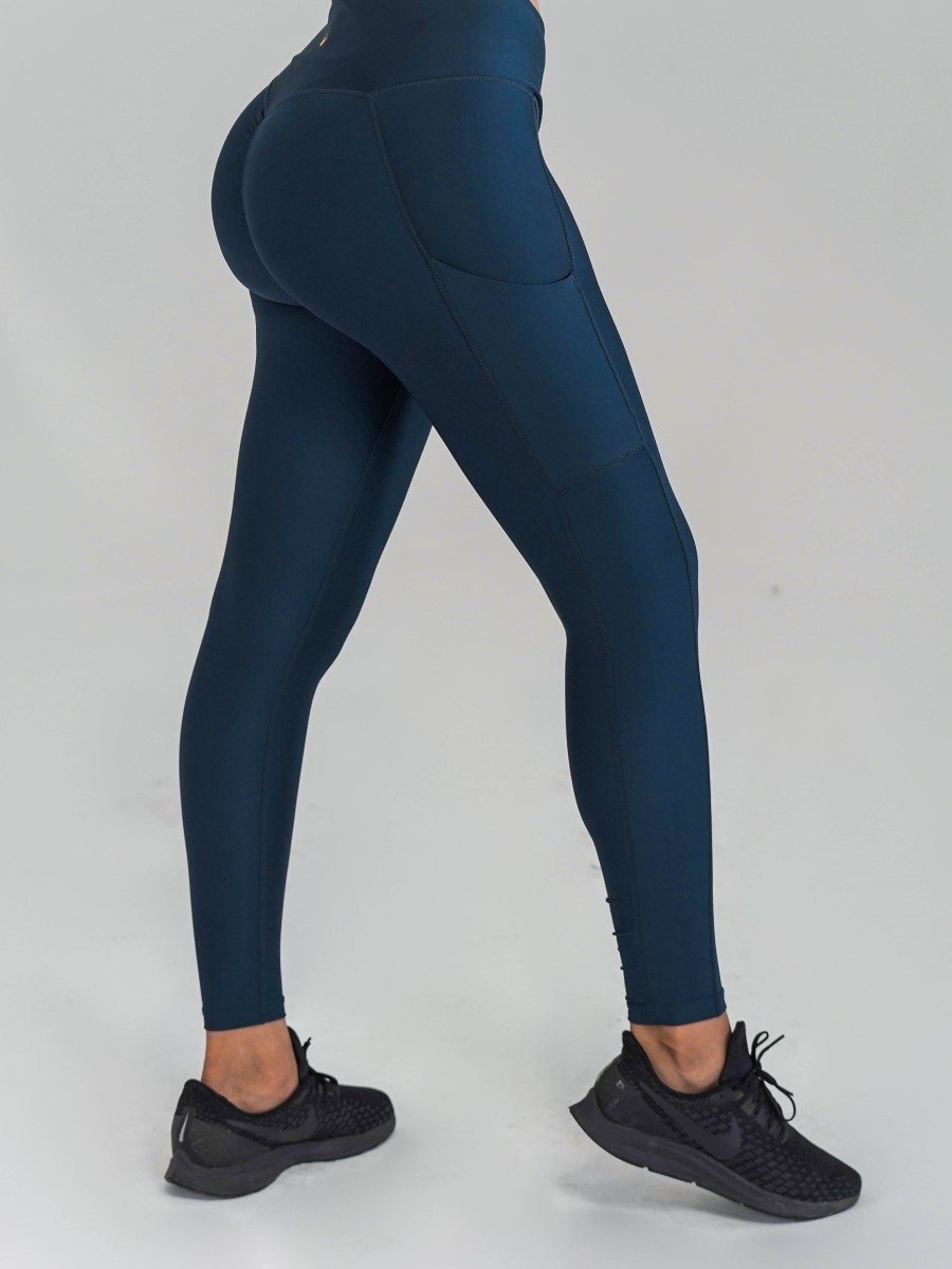 Pocket Leggings | MIDNIGHT - MVP Sports Wear & Gear