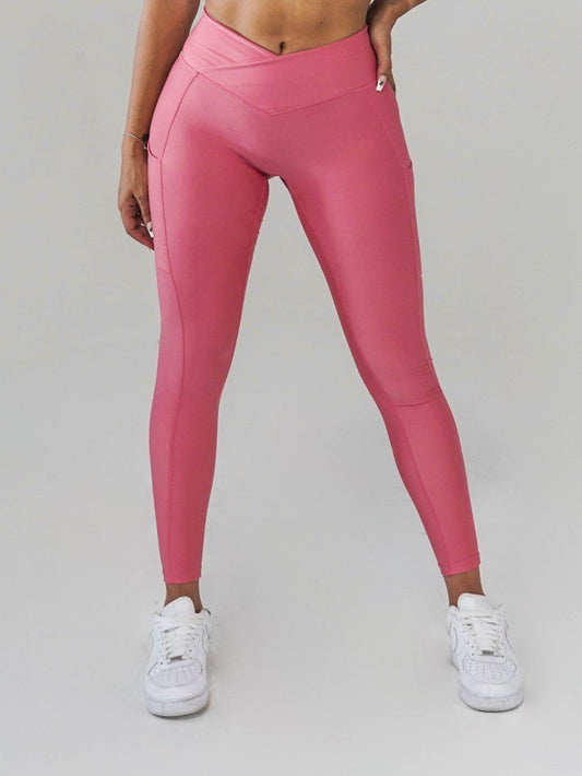 Pristine Pocket Leggings | BUBBLEGUM - MVP Sports Wear & Gear