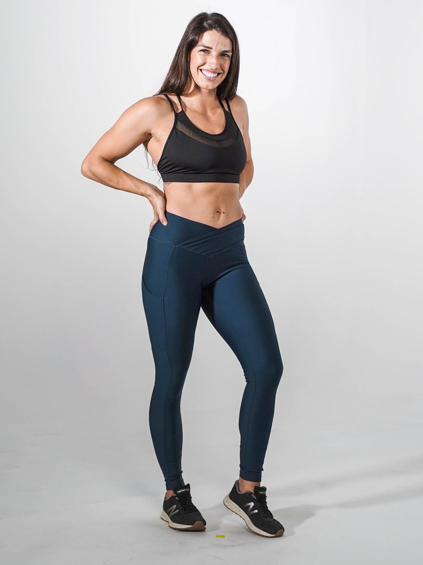 Pristine Pocket Leggings | MIDNIGHT - MVP Sports Wear & Gear