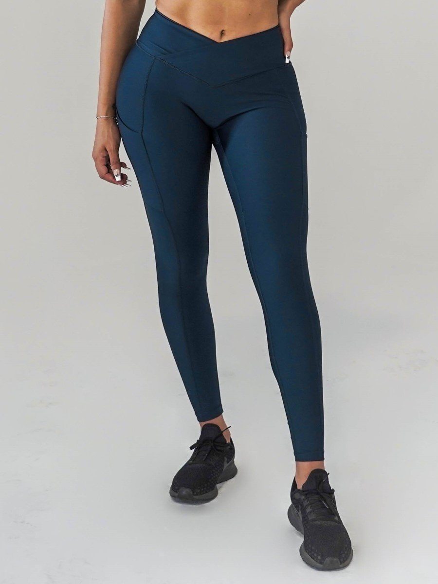 Pristine Pocket Leggings | MIDNIGHT - MVP Sports Wear & Gear