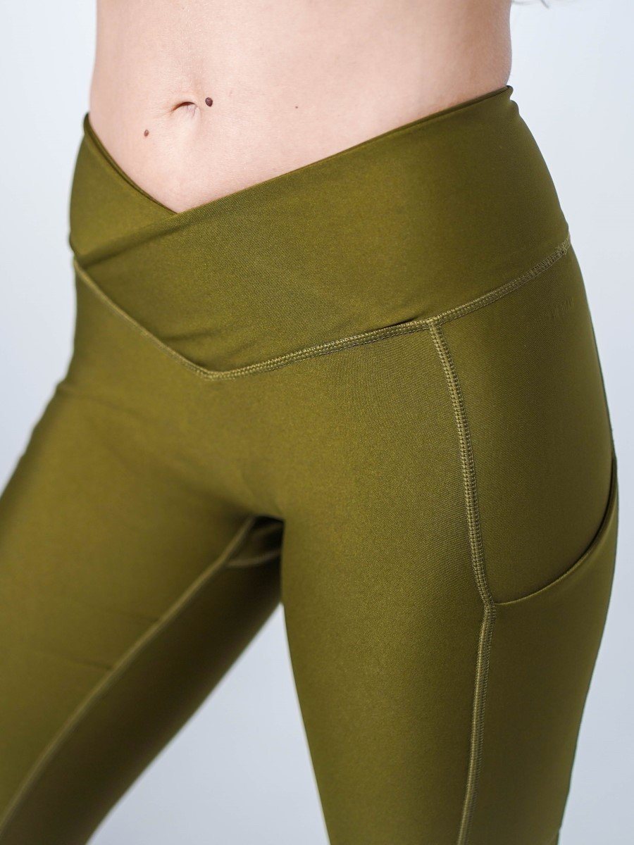 Pristine Pocket Leggings | OLIVE - MVP Sports Wear & Gear