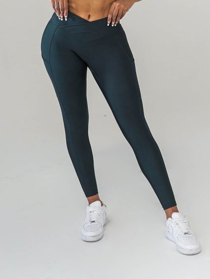 Pristine Pocket Leggings | SLATE - MVP Sports Wear & Gear