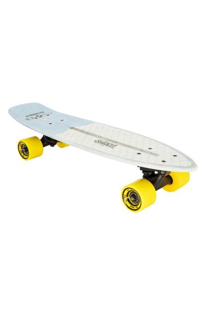 SHRED Skateboard Mini Cruiser - The Sprat (24") - Resin Tint Light Blue by Shred MFG