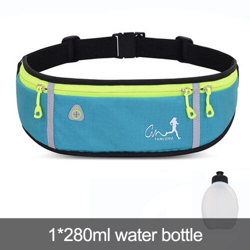 Professional Outdoor Running Bag Phone anti-theft Pack Running Belt waist Bags Waterproof Belt Men Women Gym With Water Bottle - MVP Sports Wear & Gear