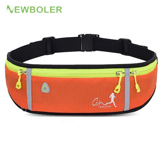 Professional Outdoor Running Bag Phone anti-theft Pack Running Belt waist Bags Waterproof Belt Men Women Gym With Water Bottle - MVP Sports Wear & Gear