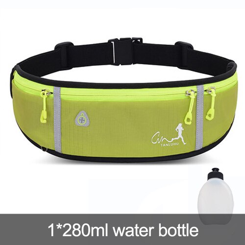 Professional Outdoor Running Bag Phone anti-theft Pack Running Belt waist Bags Waterproof Belt Men Women Gym With Water Bottle - MVP Sports Wear & Gear