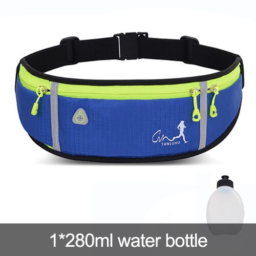 Professional Outdoor Running Bag Phone anti-theft Pack Running Belt waist Bags Waterproof Belt Men Women Gym With Water Bottle MVP Sports Wear & Gear