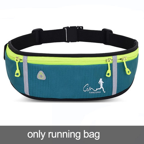 Professional Outdoor Running Bag Phone anti-theft Pack Running Belt waist Bags Waterproof Belt Men Women Gym With Water Bottle - MVP Sports Wear & Gear