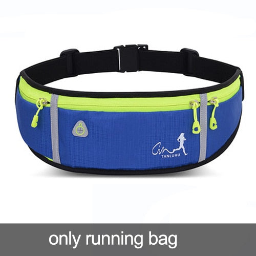 Professional Outdoor Running Bag Phone anti-theft Pack Running Belt waist Bags Waterproof Belt Men Women Gym With Water Bottle - MVP Sports Wear & Gear