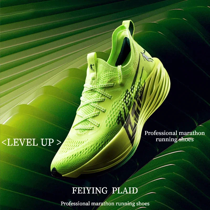 Professional Running Shoes for Men 2023 New Carbon Plate Marathon Shock Absorption Sneakers - MVP Sports Wear & Gear