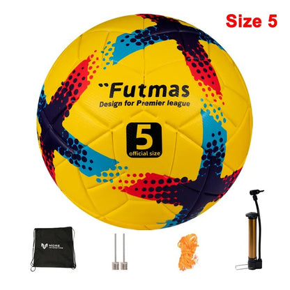 Professional Size 4 Size 5 Premier PU Seamless Soccer Ball - MVP Sports Wear & Gear