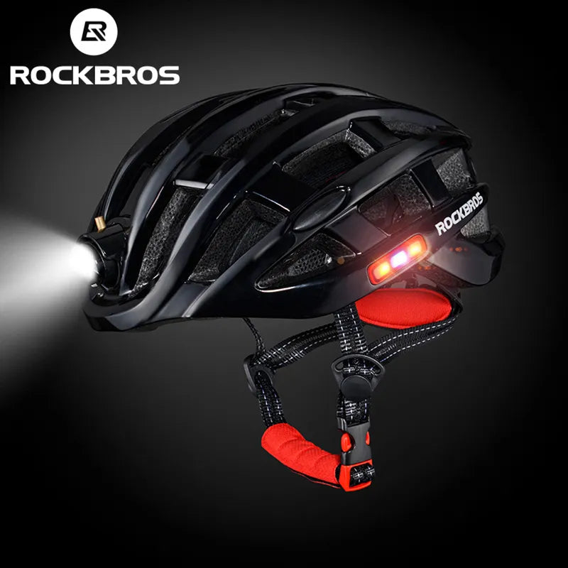 ROCKBROS Light Cycling Helmet Bike Ultralight Helmet Integrally-molded Mountain Road Bicycle MTB Helmets Safe Men Women 57-62cm - MVP Sports Wear & Gear