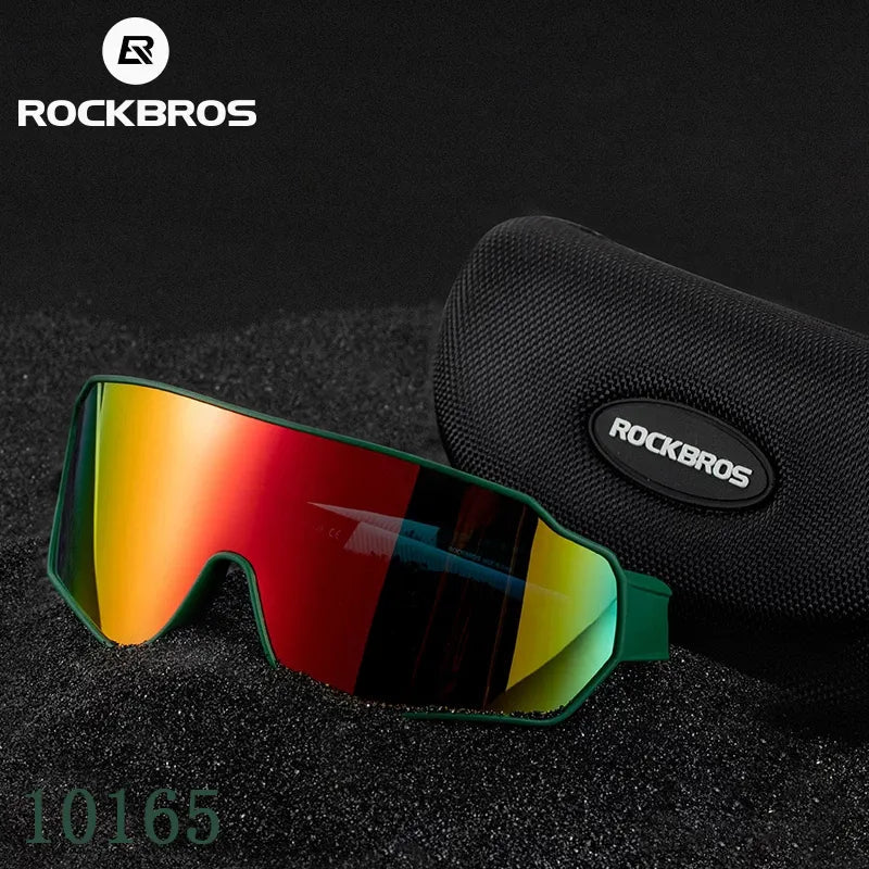 ROCKBROS Polarized Cycling Glasses Clear UV400 Outdoor Sport Sunglasses Men or Women - MVP Sports Wear & Gear