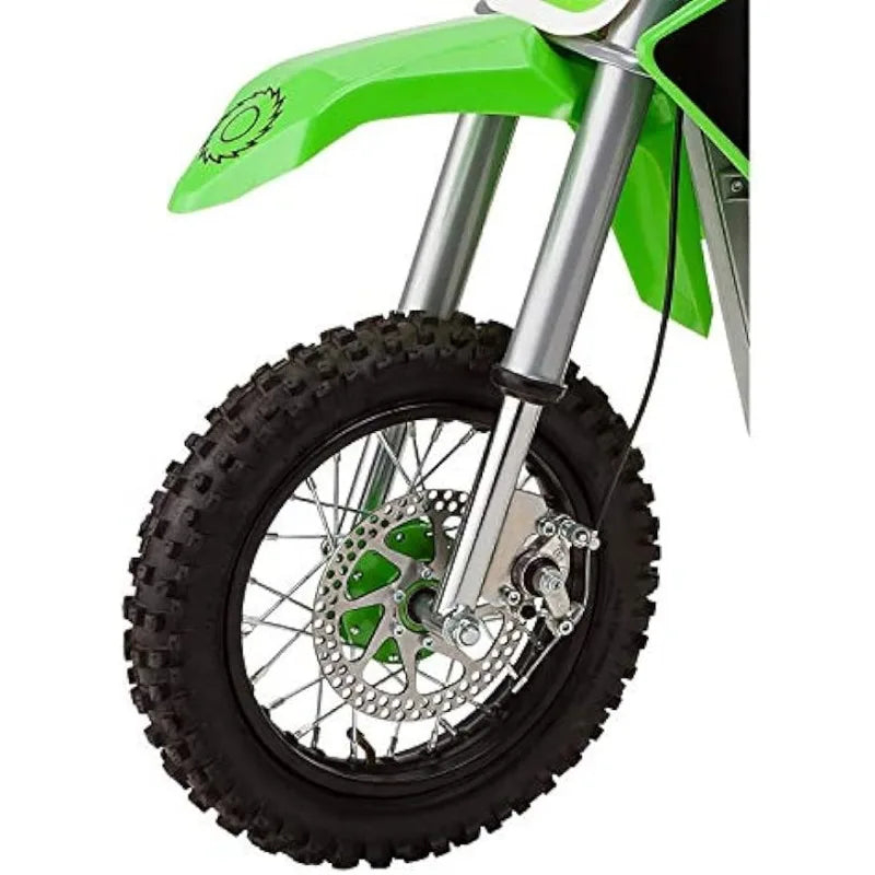 Razor MX650 Dirt Rocket Electric-Powered Dirt Bike, Rear-Wheel Drive, High-Torque, Chain-Driven Motor, for Kids 13+ - MVP Sports Wear & Gear