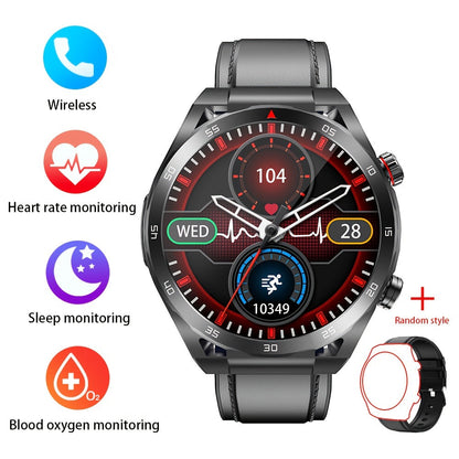 Smart Watch With ECG Electrocardiogram, Wireless Call, Non-invasive Blood Sugar Measurement, HRV, AI Medical Diagnosis, Body Temperature, Blood Oxygen, Women's Health, Heart Rate, Blood Pressure, Sleep Monitoring MVP Sports Wear & Gear