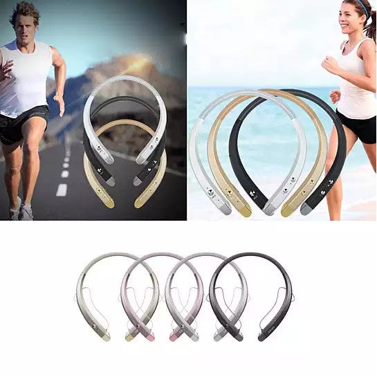 Sonic Halo Bluetooth Neckband Headphones with Microphone by VistaShops - MVP Sports Wear & Gear