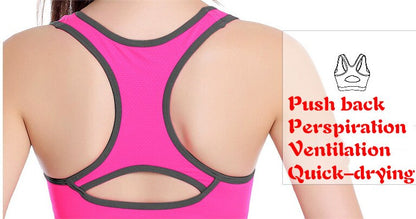 Sport Bra Sexy Seamless Yoga Top Comfortable Push Up Fitness Clothing 5 colors - MVP Sports Wear & Gear