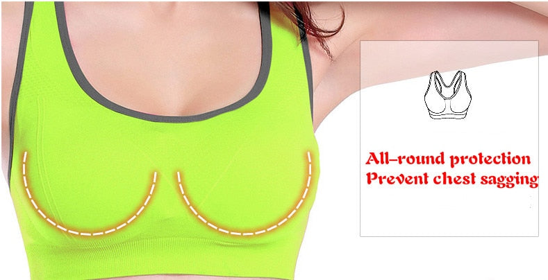 Sport Bra Sexy Seamless Yoga Top Comfortable Push Up Fitness Clothing 5 colors - MVP Sports Wear & Gear