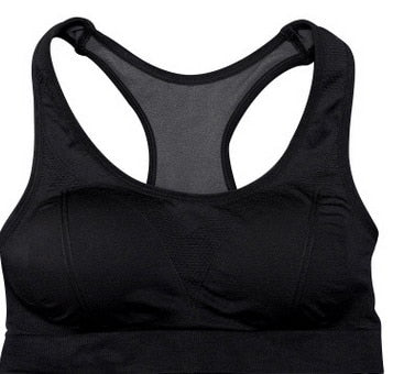 Sport Bra Sexy Seamless Yoga Top Comfortable Push Up Fitness Clothing 5 colors - MVP Sports Wear & Gear