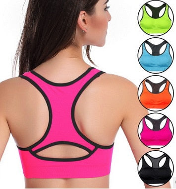 Sport Bra Sexy Seamless Yoga Top Comfortable Push Up Fitness Clothing 5 colors - MVP Sports Wear & Gear