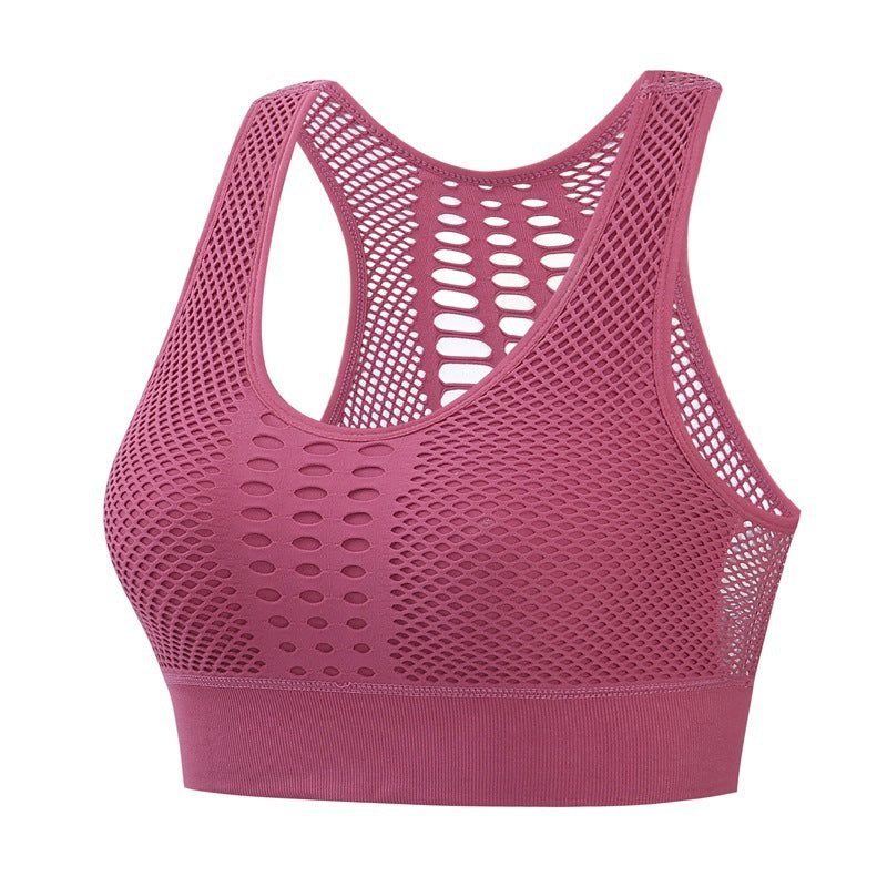 Sports Bra Sexy Breathable Mesh Top - MVP Sports Wear & Gear