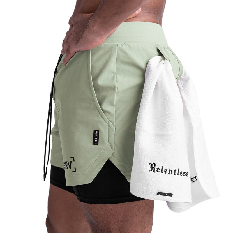 Sports Shorts, Double Layer Quick Drying - MVP Sports Wear & Gear