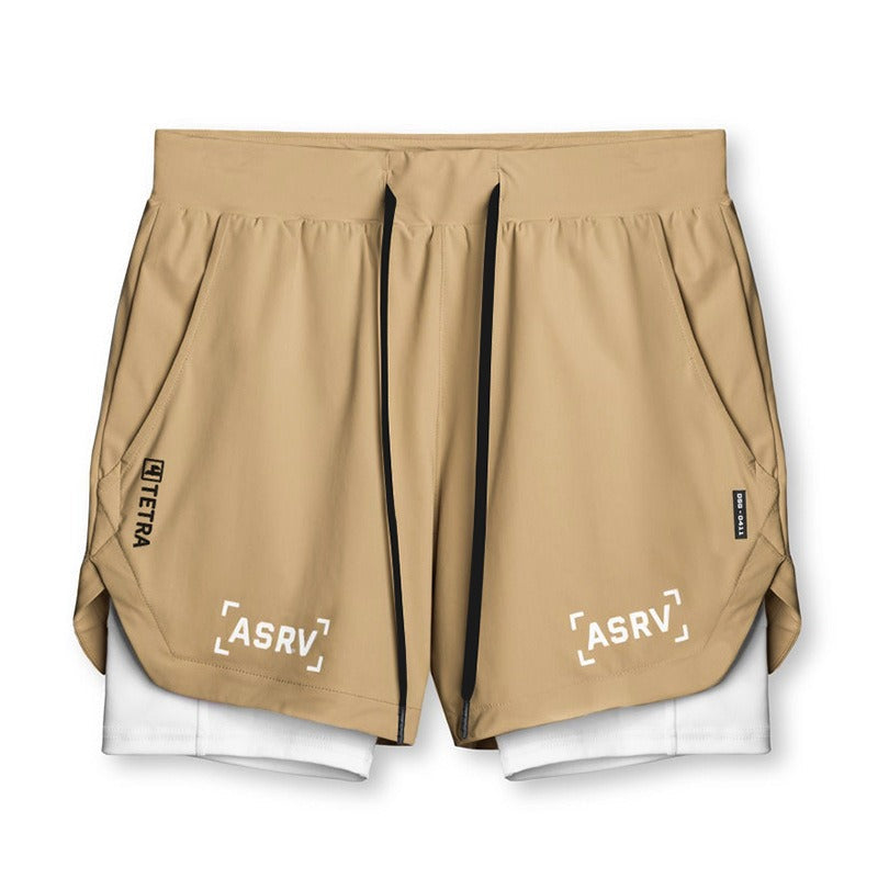 Sports Shorts, Double Layer Quick Drying - MVP Sports Wear & Gear