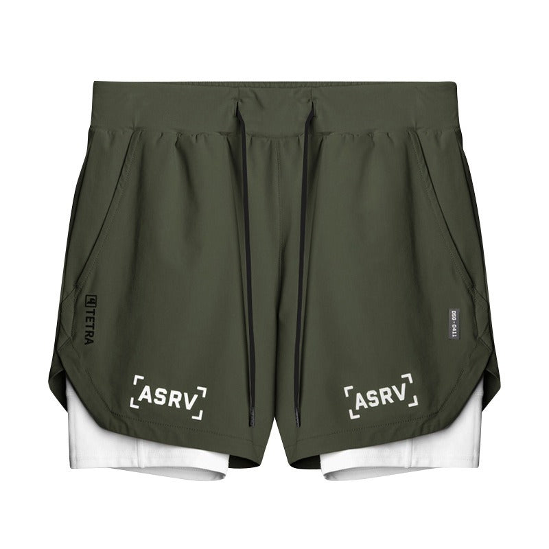 Sports Shorts, Double Layer Quick Drying - MVP Sports Wear & Gear