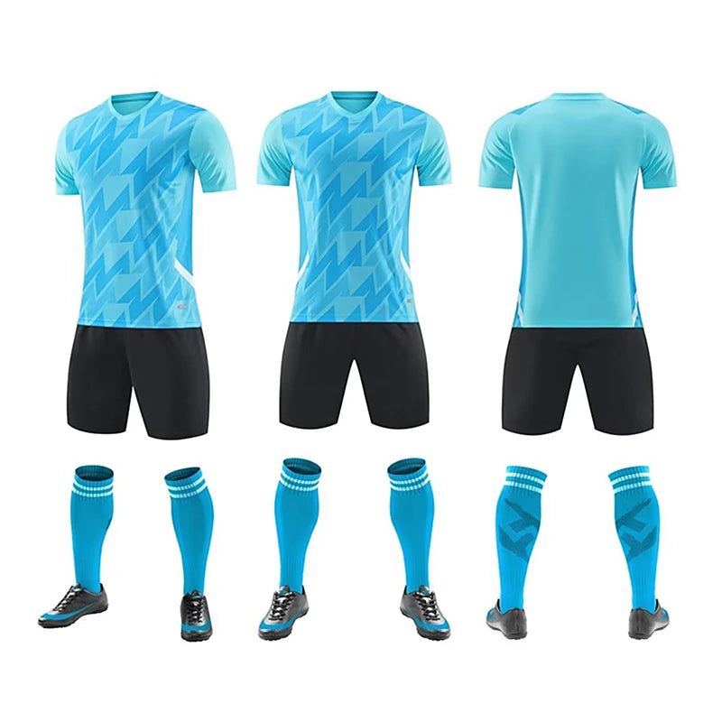 Sporty Youth Soccer Team Jerseys Vibrant Uniforms for Boys and Adults - MVP Sports Wear & Gear