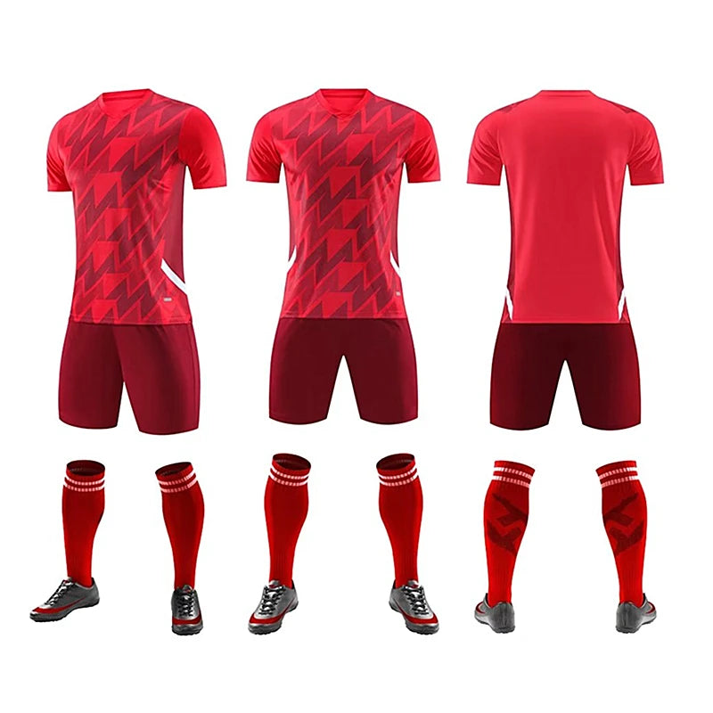 Sporty Youth Soccer Team Jerseys Vibrant Uniforms for Boys and Adults - MVP Sports Wear & Gear