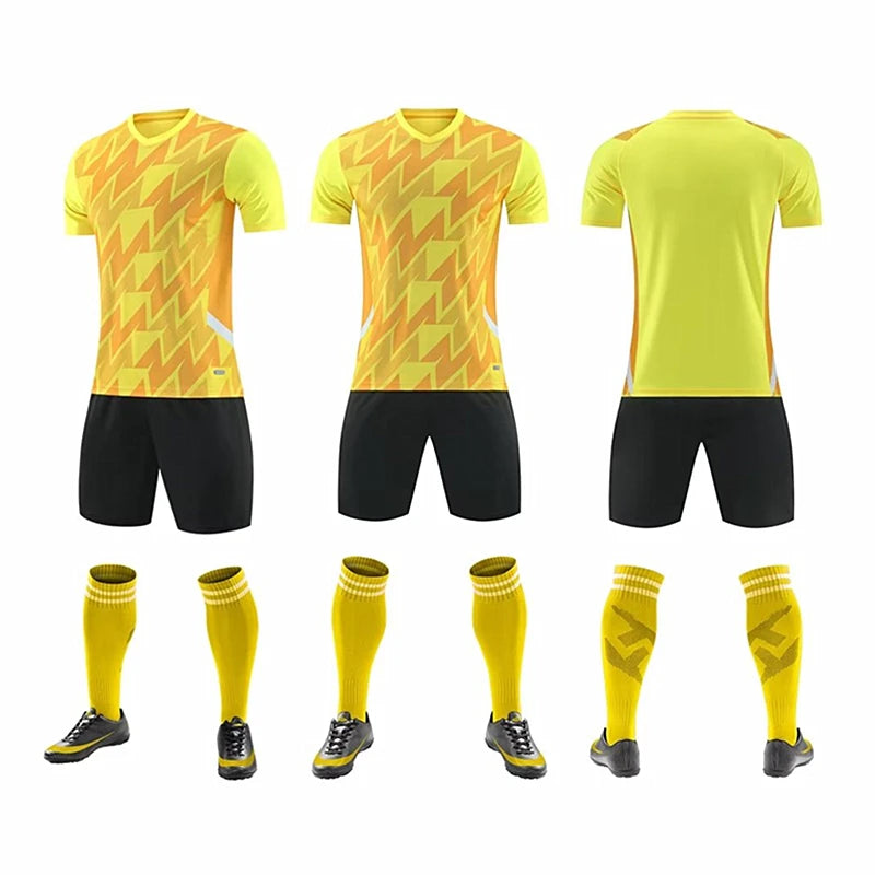 Sporty Youth Soccer Team Jerseys Vibrant Uniforms for Boys and Adults - MVP Sports Wear & Gear