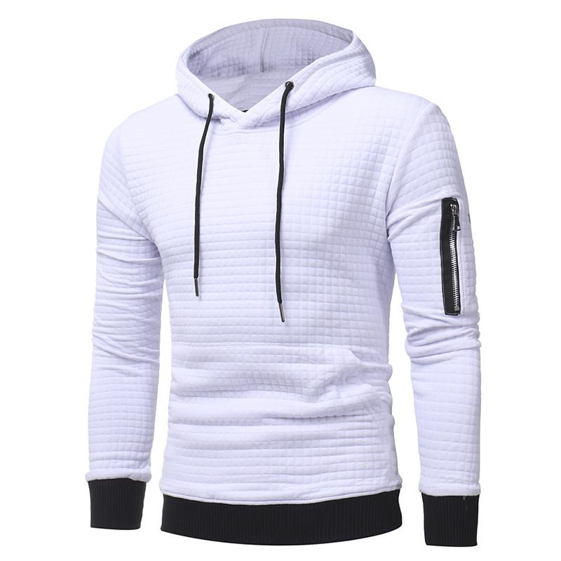 Sweatshirt Hoodie With Arm Zipper Long Sleeve Slim MVP Sports Wear & Gear