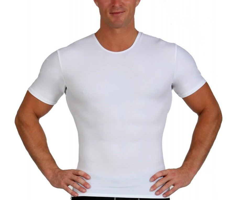 Insta Slim I.S.Pro USA Compression Crew Neck W/12" Right Side Zipper TS00Z1 by InstantFigure INC - MVP Sports Wear & Gear