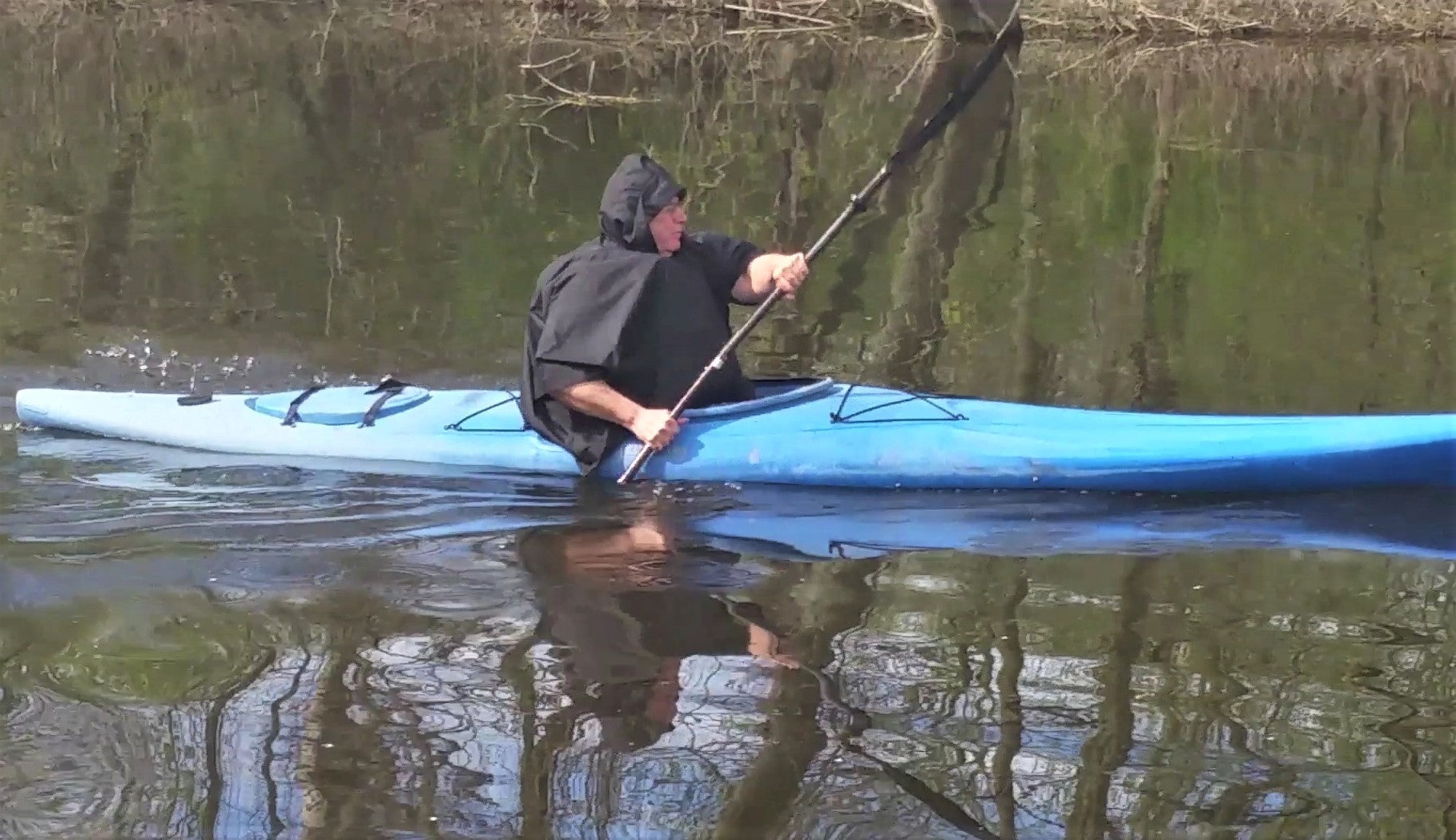 The Brella 1010 - BLACK, Waterproof, Packable, One Size Fits Most - MVP Sports Wear & Gear