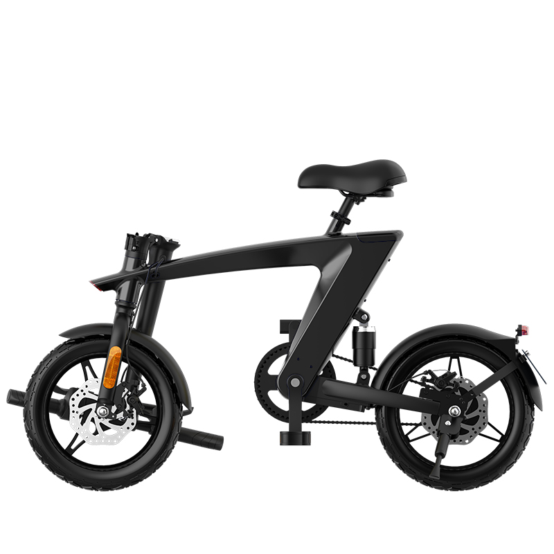 The Max foldable E-Bike Carbon Black Range 35km - Top Speed 25km/h - MVP Sports Wear & Gear