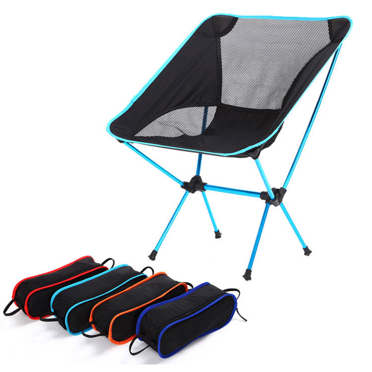 Travel Ultralight Folding Chair Outdoor Camping Portable Beach Hiking Picnic Fishing - MVP Sports Wear & Gear