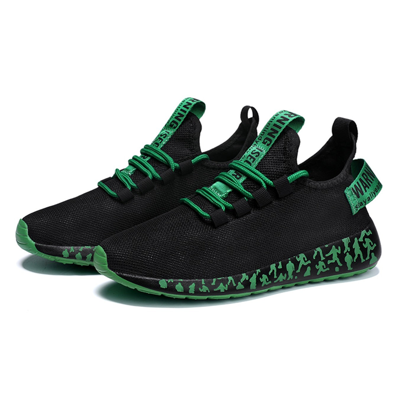 Two Tone Color Breathable Sneakers, Lightweight Mesh MVP Sports Wear & Gear