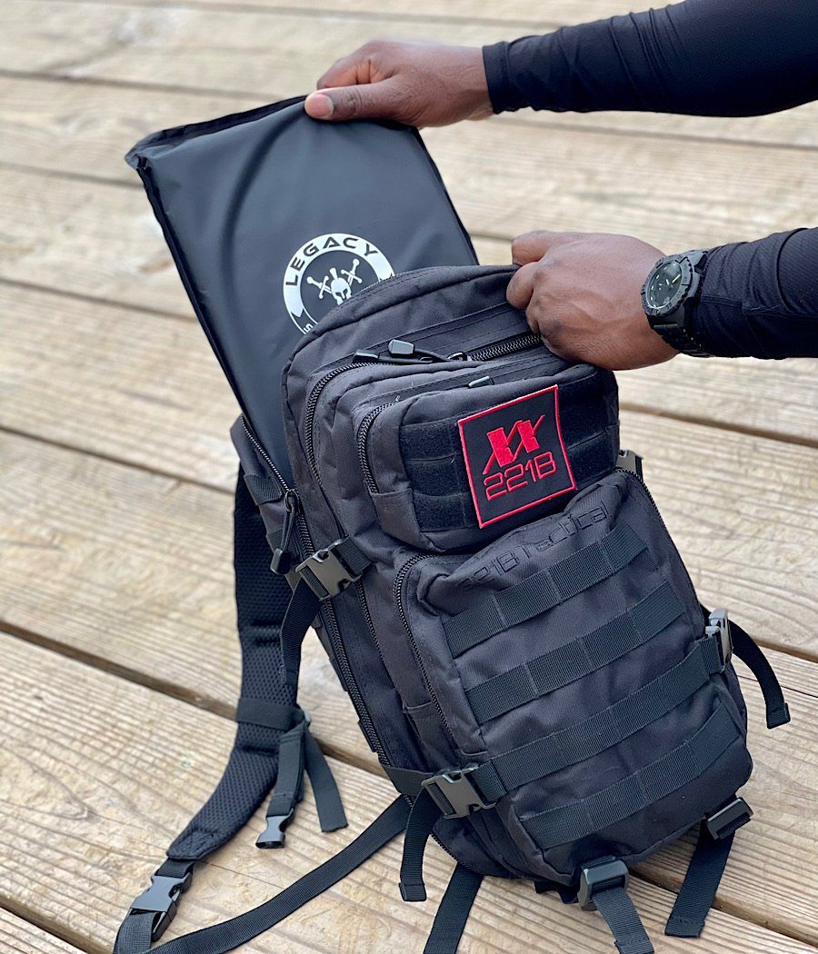 Ultimate Assault Backpack (IIIA Optional) with free multi-purpose molle pouch MVP Sports Wear & Gear