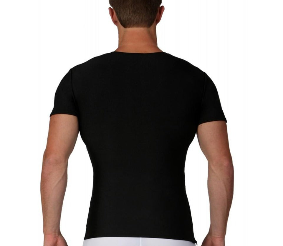 Insta Slim I.S.Pro USA Compression V-Neck W/12" Right Side Zipper VS00Z1 by InstantFigure INC - MVP Sports Wear & Gear