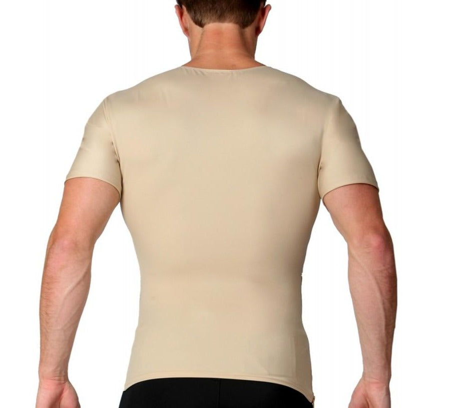 Insta Slim I.S.Pro USA Compression V-Neck W/12" Right Side Zipper VS00Z1 by InstantFigure INC - MVP Sports Wear & Gear