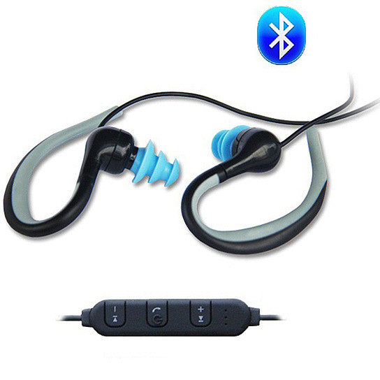 Waterproof Bluetooth Headphones with Swimmers Earplugs by VistaShops - MVP Sports Wear & Gear