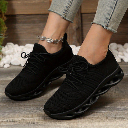 Women's Breathable Knit Sneakers, Casual Lightweight - MVP Sports Wear & Gear