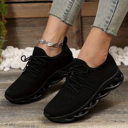 Women's Breathable Knit Sneakers, Casual Lightweight MVP Sports Wear & Gear