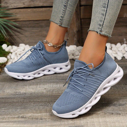 Women's Breathable Knit Sneakers, Casual Lightweight MVP Sports Wear & Gear