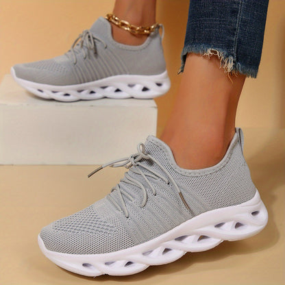 Women's Breathable Knit Sneakers, Casual Lightweight MVP Sports Wear & Gear