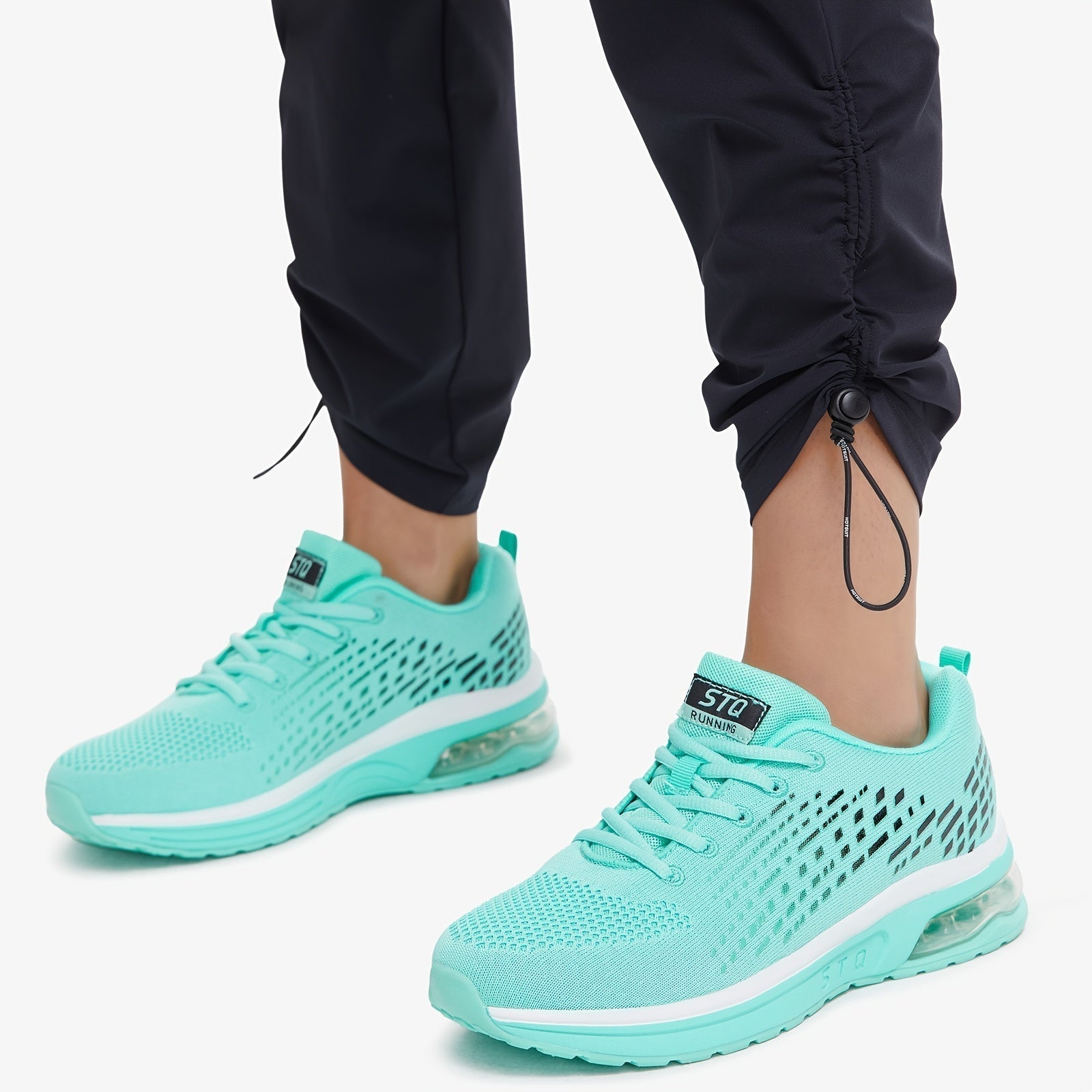 Women's Knitted Air Cushion Sneakers, Breathable & Comfortable - MVP Sports Wear & Gear