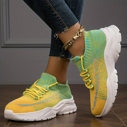 Women's Knitted Sneakers, Casual, Lightweight MVP Sports Wear & Gear