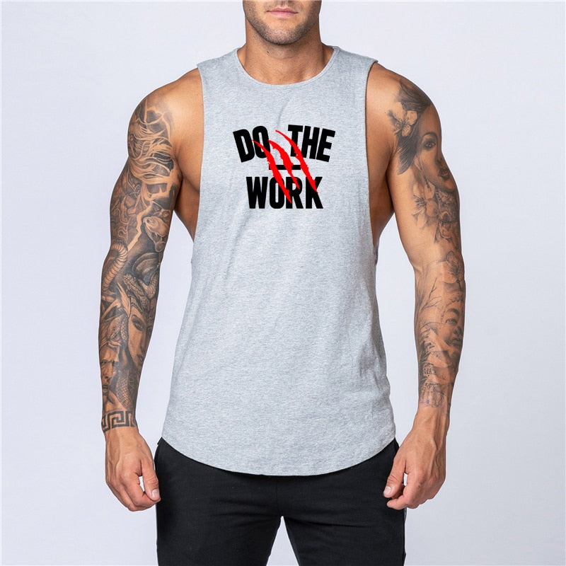 Workout Gym Tank Top Fashion Clothing Cotton MVP Sports Wear & Gear