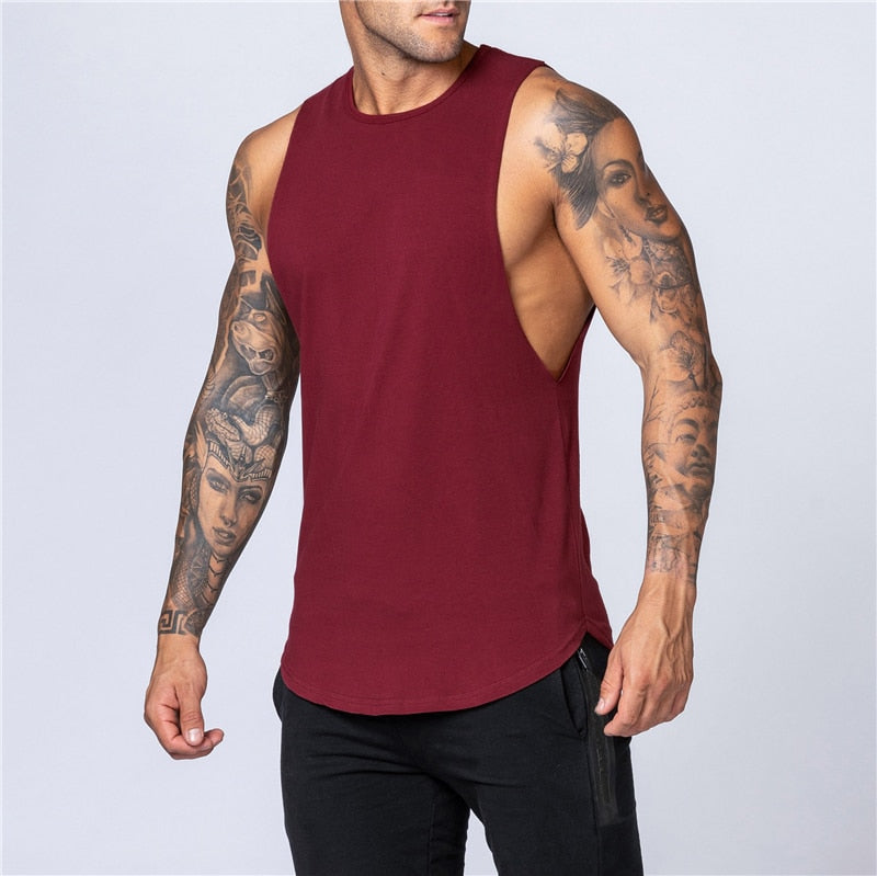 Workout Gym Tank Top Fashion Clothing Cotton MVP Sports Wear & Gear