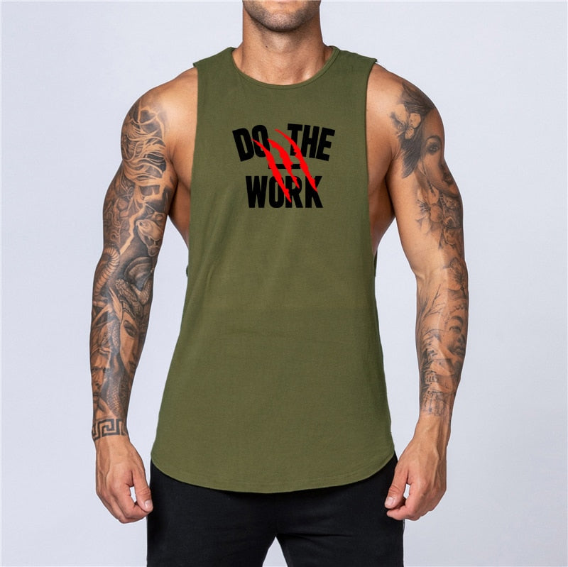 Workout Gym Tank Top Fashion Clothing Cotton MVP Sports Wear & Gear